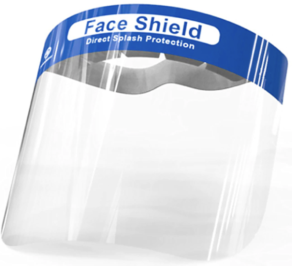 T'enviem una pantalla facial protectora corporativa! Demana-la!